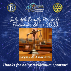 Krysak and Associates july 4th platinum sponsor