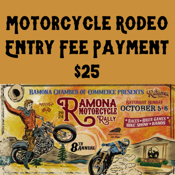 Motorcycle Rodeo Entry